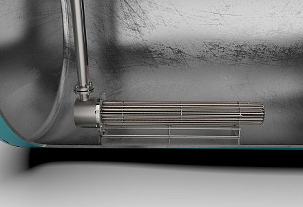 Top Mounted Atex Immersion Heater